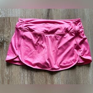 Nike Skater Mini Skirt in Pink with Ruched Details